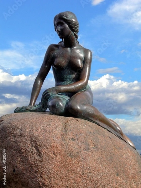 Obraz mała syrenka z Kopenhagi