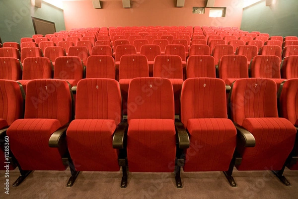 Obraz empty cinema auditorium