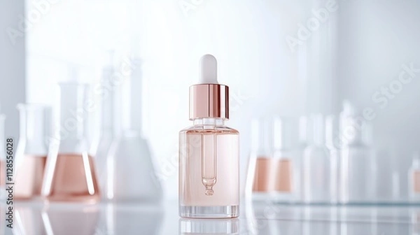 Obraz The tinted serum bottle 