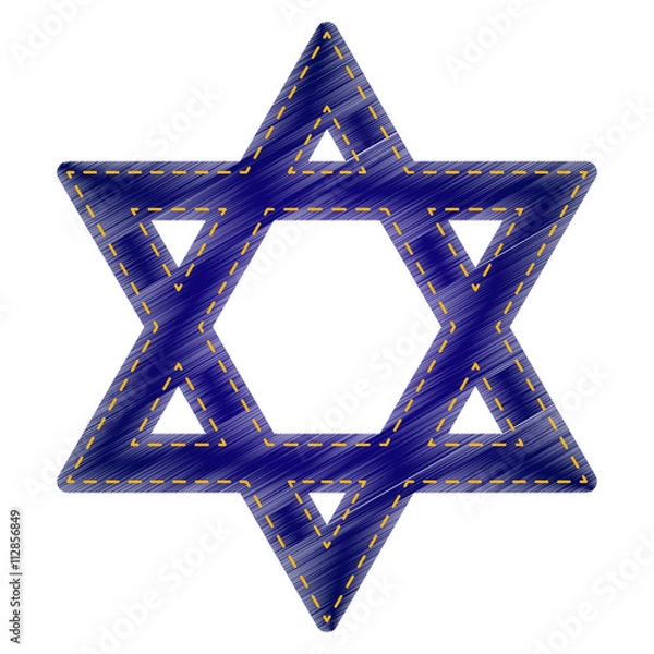 Fototapeta Shield Magen David Star