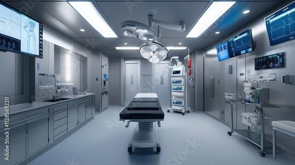Fototapeta Advanced Virtual Reality Integration in Healthcare Training Environments for AI Development