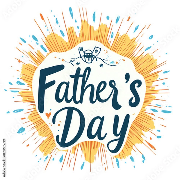 Obraz 父の日のロゴ