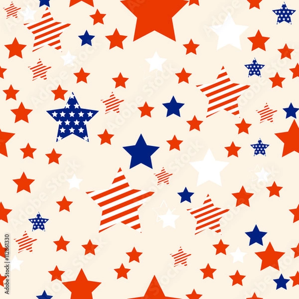 Obraz Star seamless background