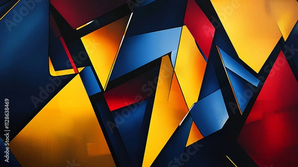 Obraz Abstract and colorful paint