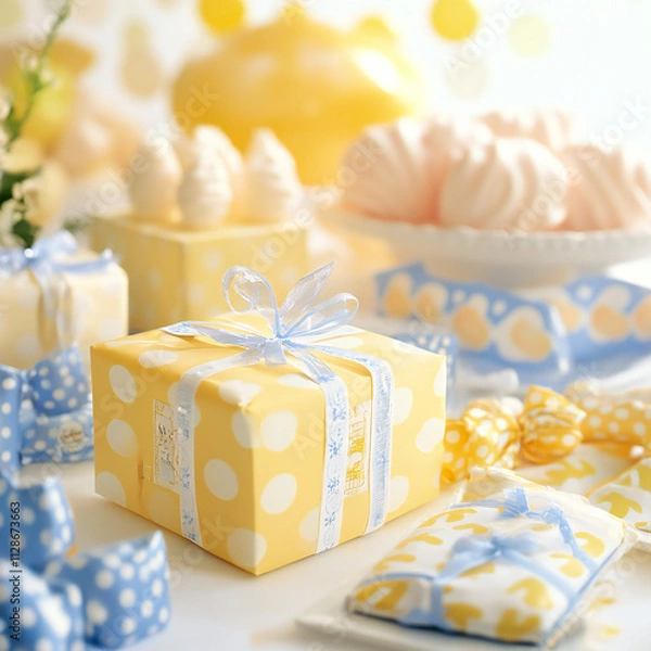 Obraz ベビーシャワーをイメージした写真