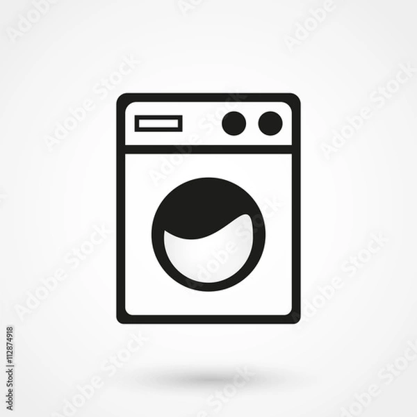 Obraz washing machine icon