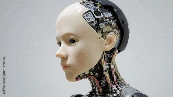 Obraz artificial intelligence and ethical considerations 