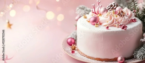 Fototapeta クリスマスケーキ