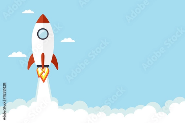 Obraz Rocket illustration