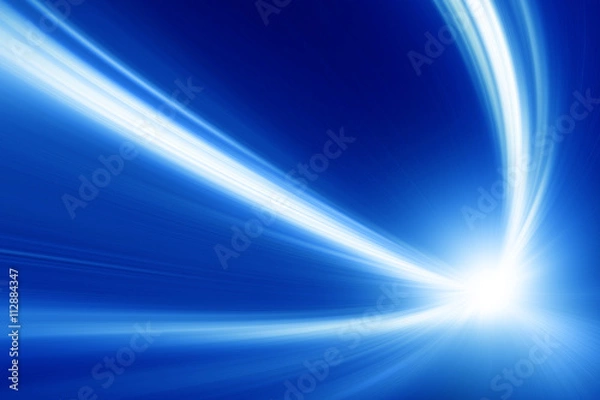 Fototapeta Abstract image of speed motion.