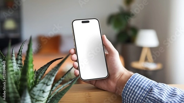 Obraz Realistic Smartphone Mockup 3D Render 