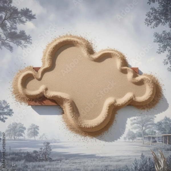 Obraz winter landscape with snow covered bridge