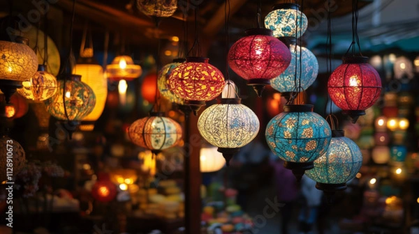 Fototapeta lanterns