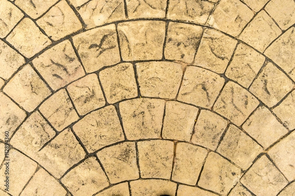 Fototapeta Concrete floor pattern