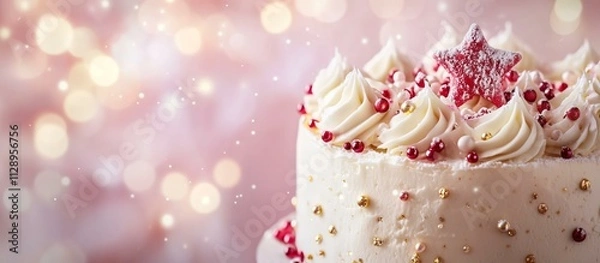 Fototapeta クリスマスケーキ