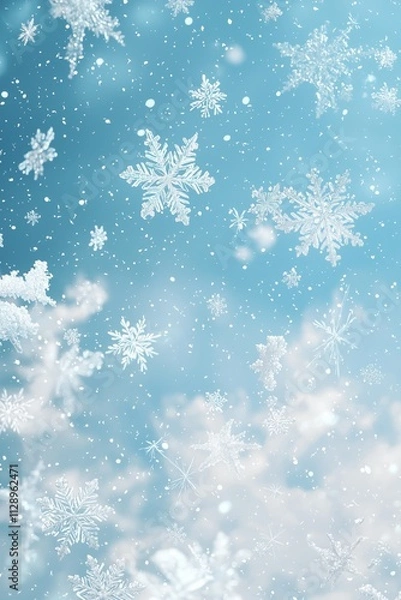 Obraz Winter Backdrop Paper