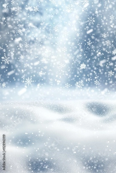 Obraz Winter Backdrop Paper