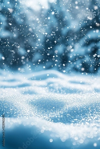 Obraz Winter Backdrop Paper