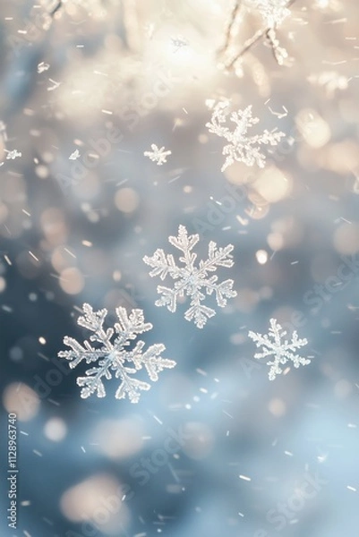 Obraz Winter Backdrop Paper