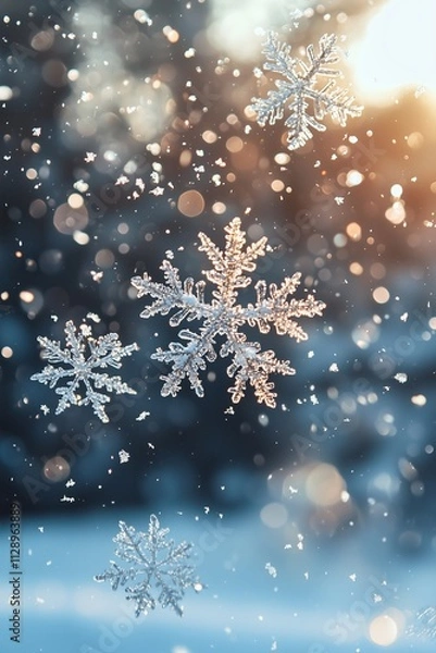 Obraz Winter Backdrop Paper