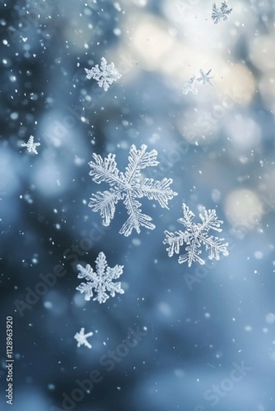 Obraz Winter Backdrop Paper