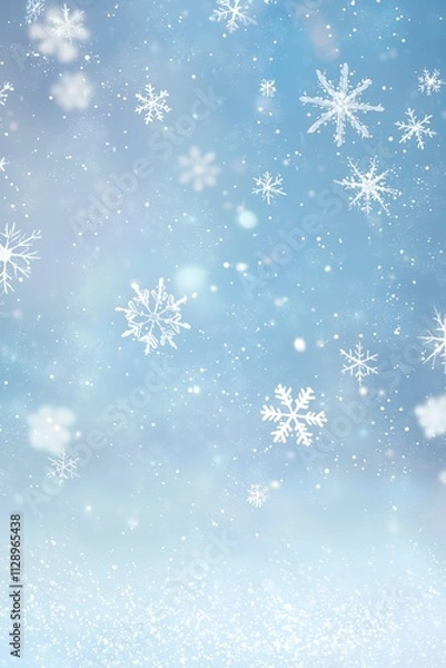 Obraz Winter Backdrop Paper