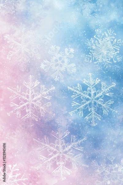 Obraz Winter Backdrop Paper