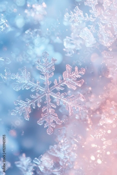 Obraz Winter Backdrop Paper