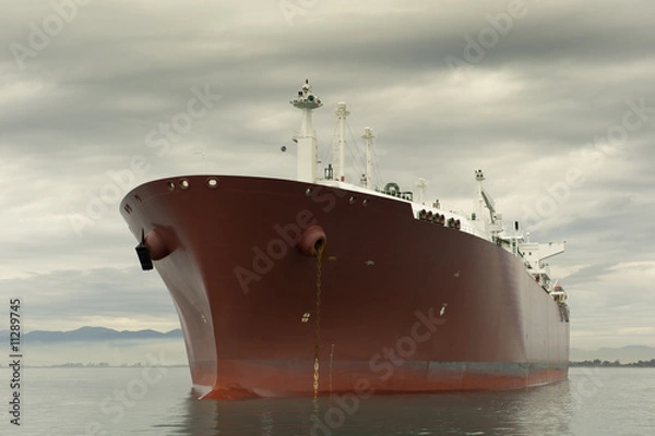 Obraz Liquefied gas carrier ship