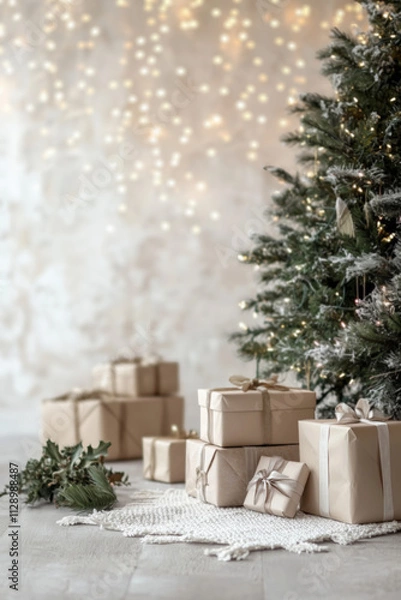 Obraz Christmas Backdrop Background