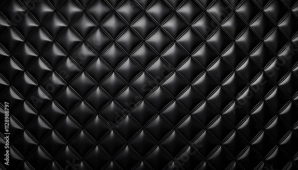 Fototapeta diamond shape patterned black silk background