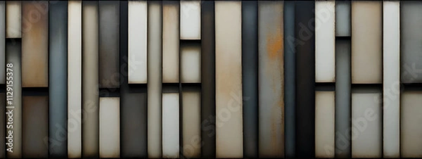 Fototapeta illustrazione sfondo con elementi astratti a tema geometrico surreale