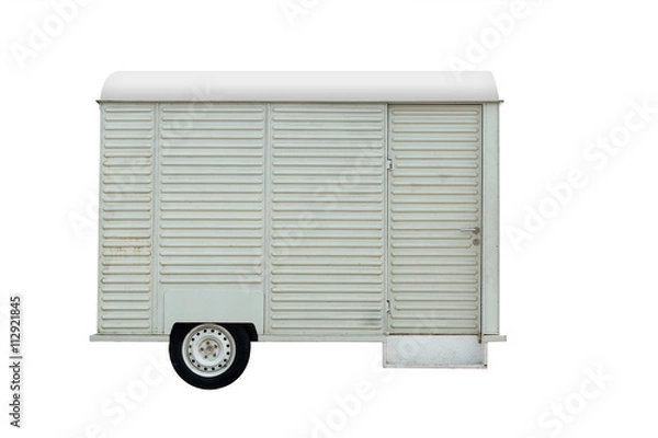 Obraz Food Trailer side view