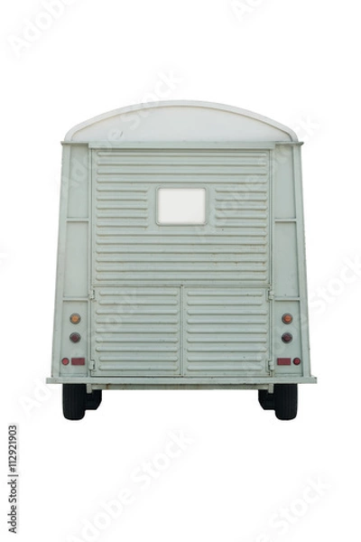 Obraz Food Trailer back view