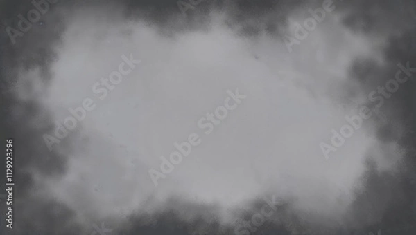 Fototapeta Dark smoke border creating empty space background