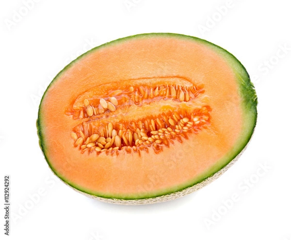 Fototapeta melon isolated on white background