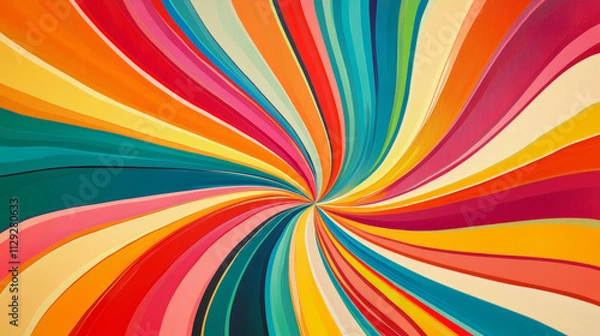 Obraz abstract rainbow background