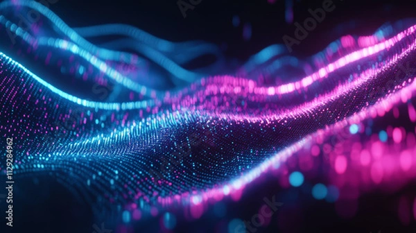 Obraz background with lots of light spots