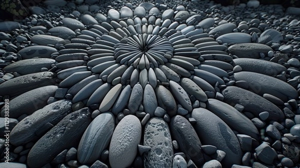 Obraz Stone Mandala Abstract Art