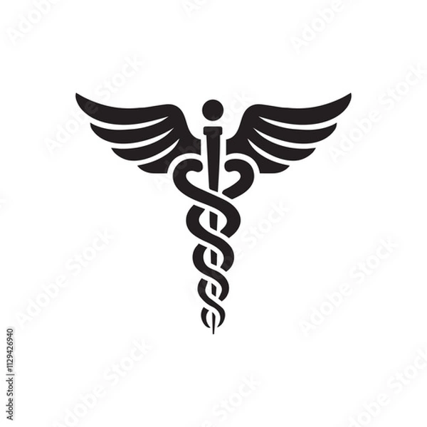 Obraz caduceus medical