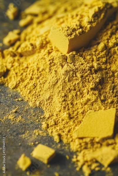 Obraz Yellow Powder Pile