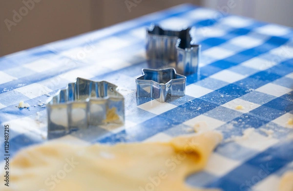 Obraz Formen, Förmchen für Weihnachtsplätzchen