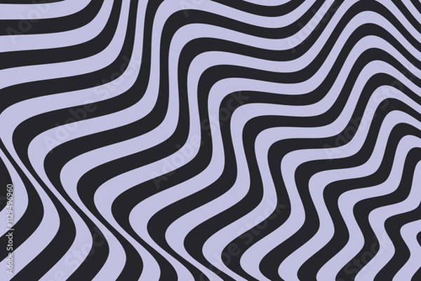 Fototapeta Liquify Lines background, Abstract horizontal background with colorful waves. Trendy Retro vector