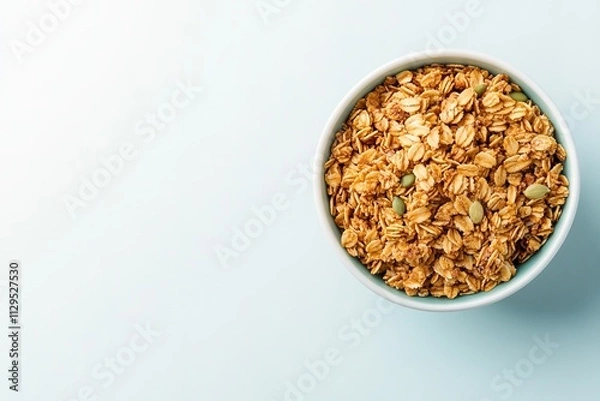 Fototapeta top-down view of styled for restaurant menu