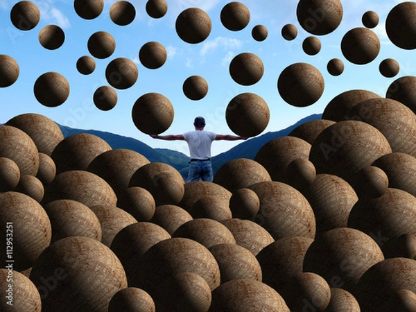 Obraz Business / Sfida, equilibrio e lungimiranza