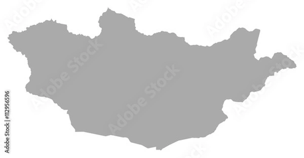Fototapeta Map - Mongolia