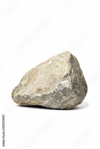 Fototapeta Eternal mountains, stark white backdrop, essence of unchanging permanence and enduring strength.