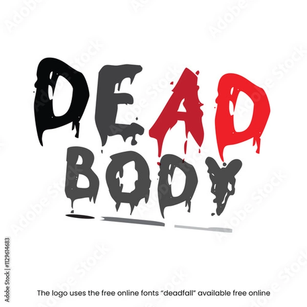 Obraz font base logo design template 