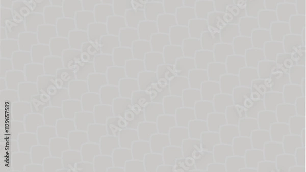 Fototapeta Vector abstract background of endless squares overlapping with each other. Pale grey tan lines on slightly darker grey background. Neutral, classic, trendy, modern, design.