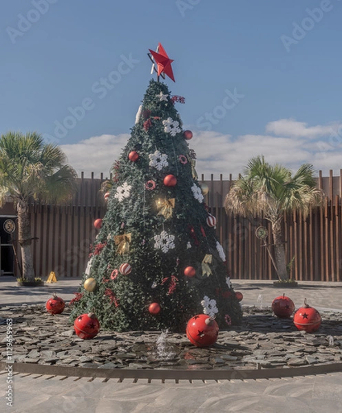Obraz Weihnachtsbaum Karibik